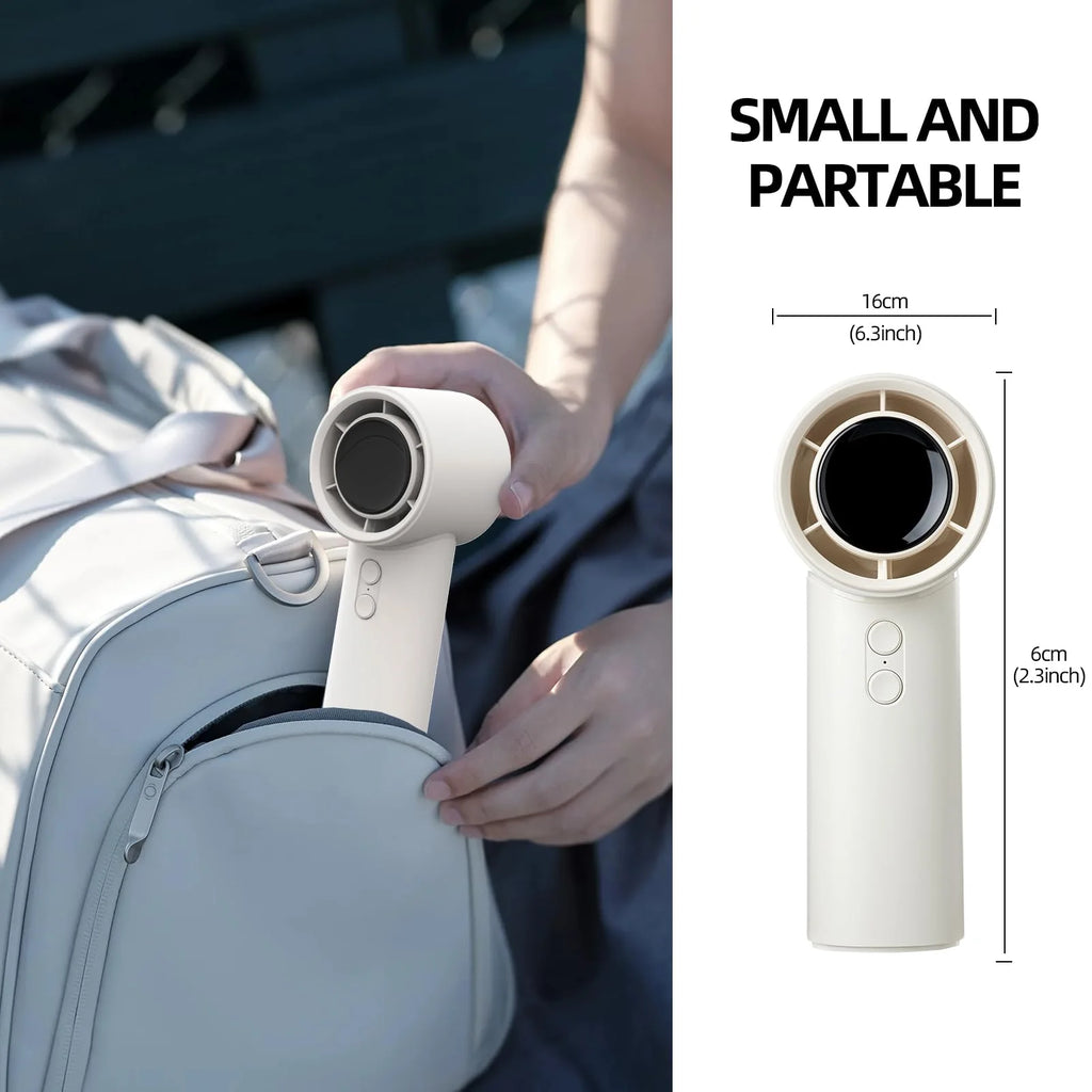 Portable Fan - Powerful Cooling Companion for On-The-Go Comfort