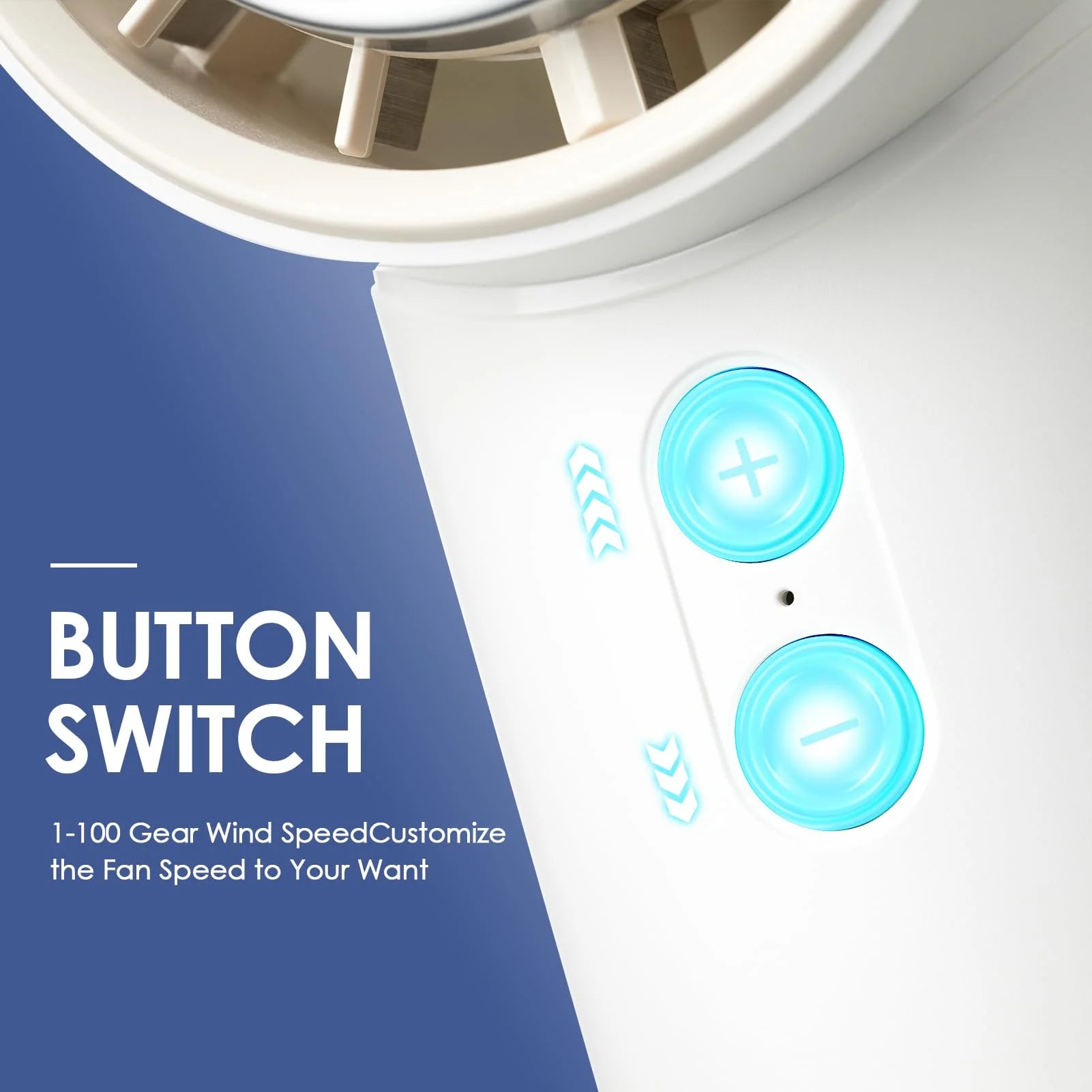 Portable Fan - Powerful Cooling Companion for On-The-Go Comfort